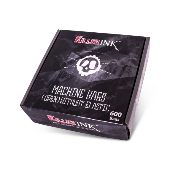 Box of 600 Killer Ink Machine Bags (Open) Without Elastic