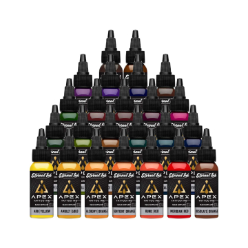 Complete Set of 24 Eternal Ink - Apex 30 ml