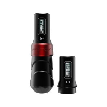 FK Irons Flux Max with 2x PowerBolt II - 4.0mm Stroke - Yomico Red/Black