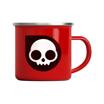 Killer Ink - Sid the Skull Enamel Travel Mug