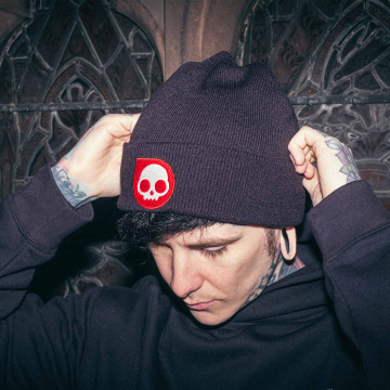 Killer Ink By Hobo Jack - Embroidered Beanie - Black