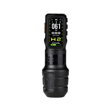 Ozer X Channel Wireless Tattoo Machine - Black