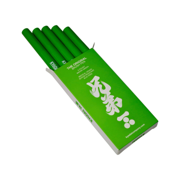 Pack of 5 Kyodai Firm Tip Brush Pen - Midori Green