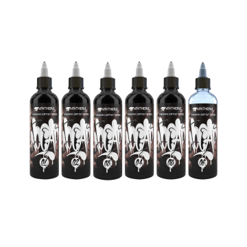 Panthera Black Ink x Kindamo Set - 6x 150ml