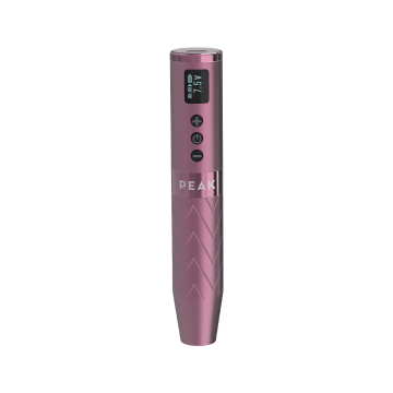 Peak Astra Wireless Pen PMU Machine - Adjustable Stroke, Pink