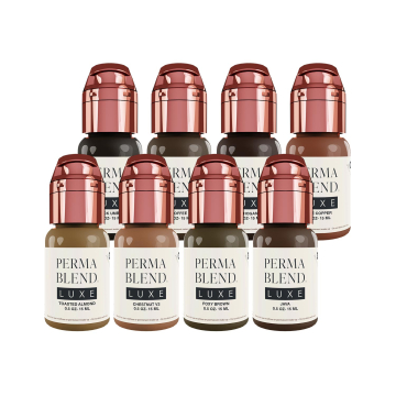 Perma Blend Luxe - Brow-Chicka Wow Wow Brow Set - 8x 15 ml Perma Blend Luxe - Brow-Chicka Wow Wow Brow Set - 8x 15 ml