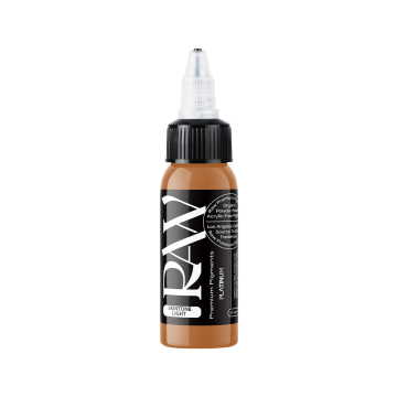 Raw Pigments Platinum - Skintone Light Tattoo Ink - 30ml