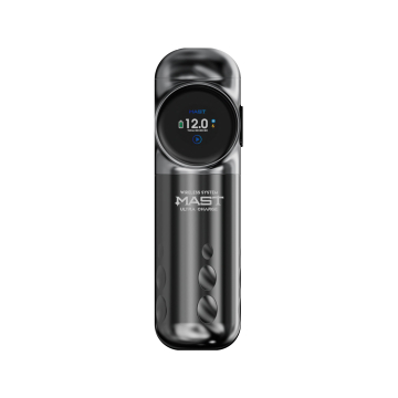 Dragonhawk Mast Archer S Tattoo Pen Machine - Grey & Black - 4.2mm Stroke