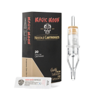 Box of 20 Magic Moon Cartridges 0.35MM Diamond One Off Liner Long Taper