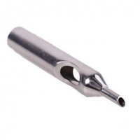 316 Stainless Steel Round "Cut Back" Shader Tattoo Tip