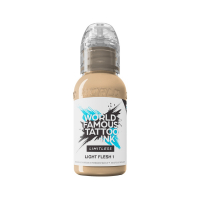 World Famous Limitless Tattoo Ink - Light Flesh 1 30ml