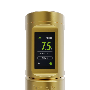 Battery for the Peak Solice Pro V2 Wireless Machine - Matte Gold