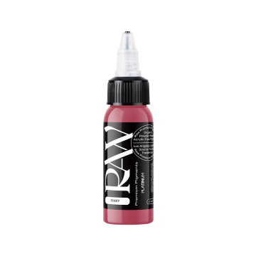 Raw Pigments Platinum - Pinky Tattoo Ink - 30ml