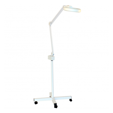 Floor Lamp for Tattooing with Magnifying Glass