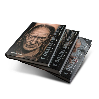 Black & Grey Tattoo Book: 1-3 Volume Set - Edition Reuss