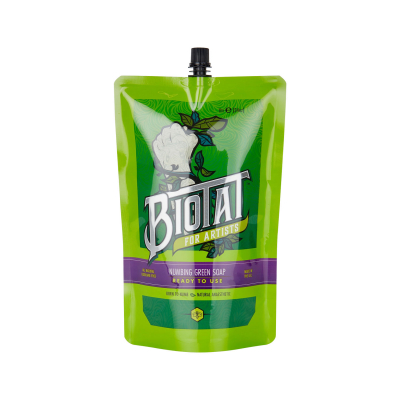 BIOTAT Numbing Green Soap Pouch - Ready To Use - 1 Litre