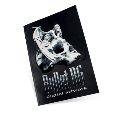 Bullet BG - Digital Artwork Book