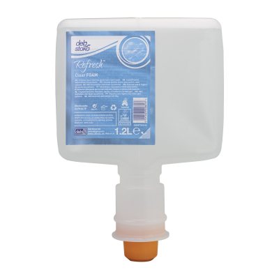 Deb Stoko Refresh Clear Foam Soap Dispenser Filling 1.2 L