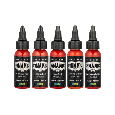 Platinum by Dynamic Tattoo Ink - Envy Set 5x 30 ml