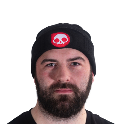 Killer Ink By Hobo Jack - Embroidered Beanie - Black