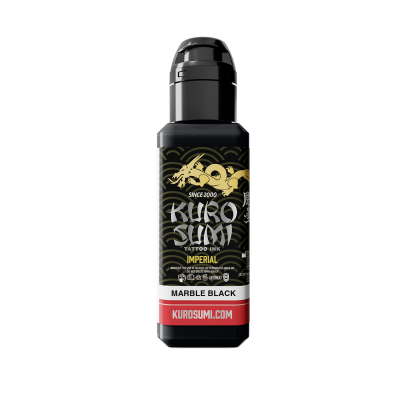 Kuro Sumi Imperial Tattoo Ink - Marble Black