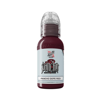 World Famous Limitless Tattoo Ink - Pancho Dope Red 30 ml (1 oz)