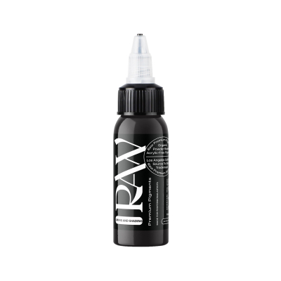Raw Premium Pigments - Lining & Shading Black Tattoo Ink 30ml