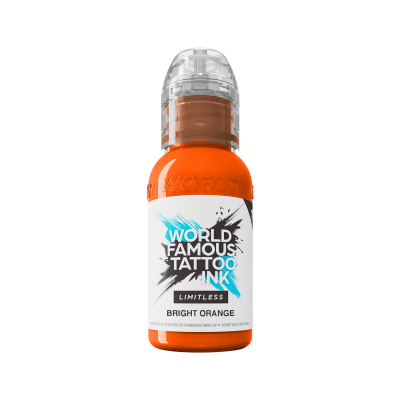 World Famous Limitless Tattoo Ink - Bright Orange 30 ml