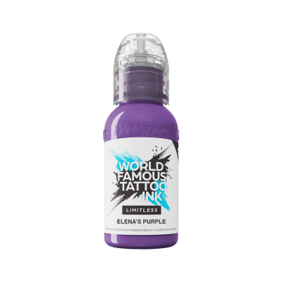 World Famous Limitless Tattoo Ink - Elena's Purple 30 ml