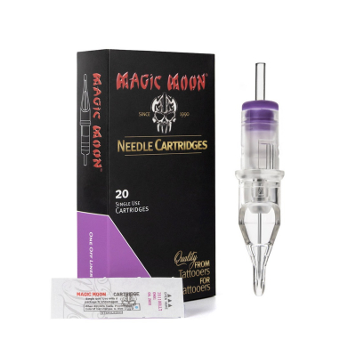 Box of 20 Magic Moon Cartridges 0.35MM One Off Liner Long Taper