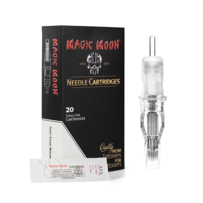 Box of 20 Magic Moon Cartridges 0.30MM Soft Edge Magnum Long Taper
