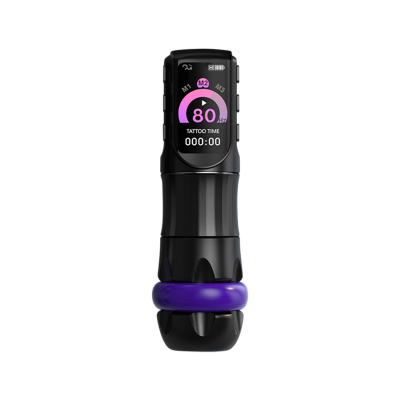 OG Inspiration Wireless Tattoo Pen - Mystic Black with Multi-Colour/Size Rings - 3.5mm Stroke