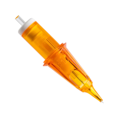 Box of 20 Peak Triton Needle Cartridges 0.25 mm - Bugpin Round Liner Long Taper (5.5 mm)