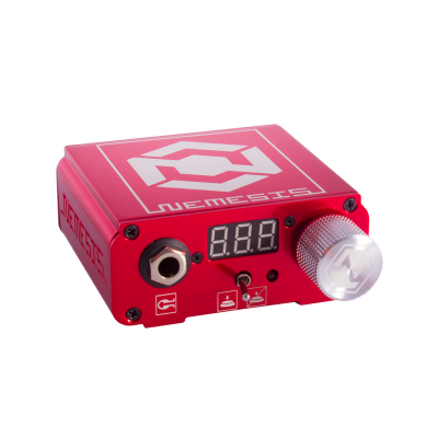 Nemesis LED Power Supply - RED - (UK Cable)