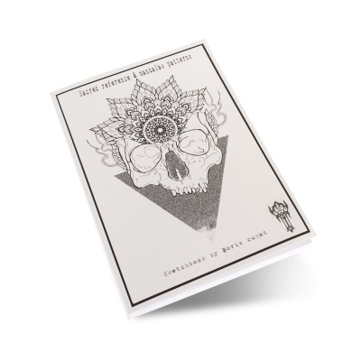 Sacred Reference & Mandalas Patterns Sketch Book by Boris Cugat