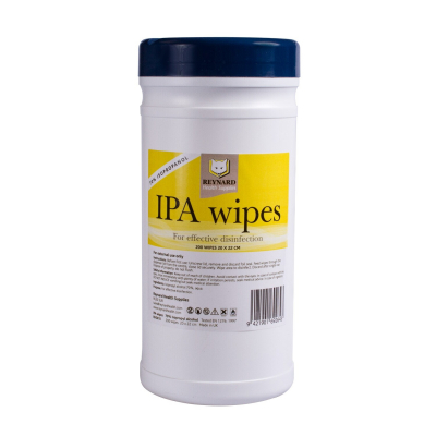 Pack of 200 Tattoo Surface Disinfectant Wipes