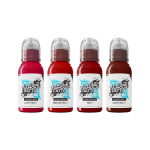 Image of World Famous Limitless Tattoo Ink - Shades of Red Collection - 4x 30 ml