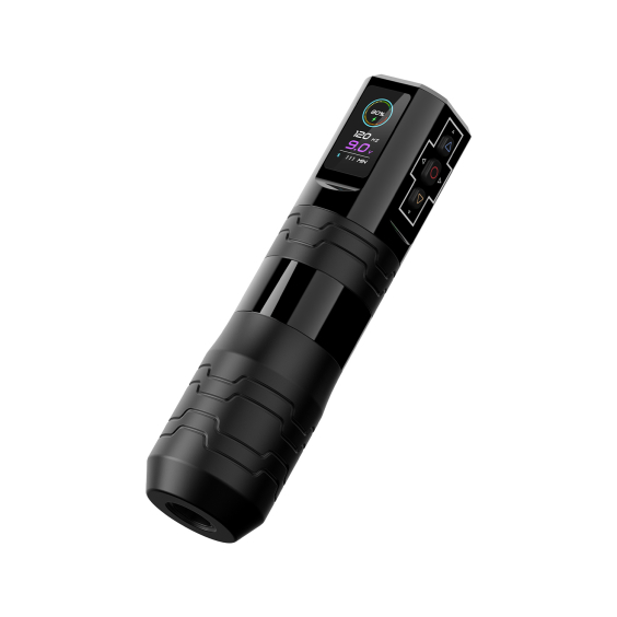 EZ P3 Pro Turbo Wireless Tattoo Pen with Additional Battery - Black