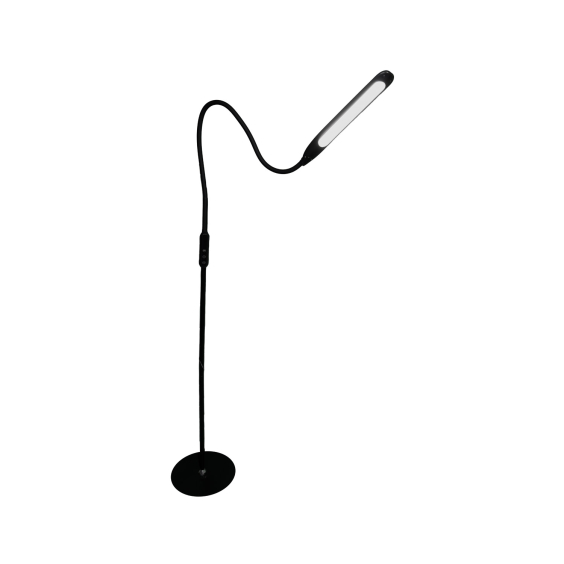 Light & Vision Lumina Max Floor Lamp - Black (UK Plug)