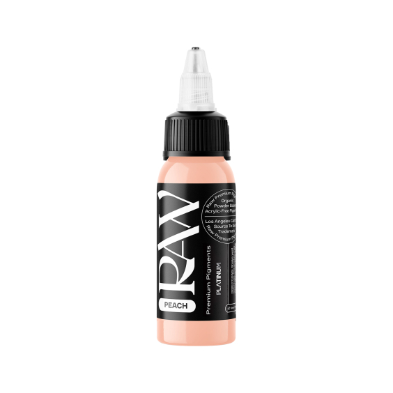 Raw Pigments Platinum - Peach Tattoo Ink - 30ml