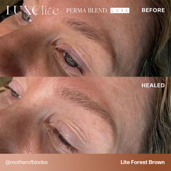 Perma Blend Luxe Lite PMU Ink - Lite Forest Brown 15ml