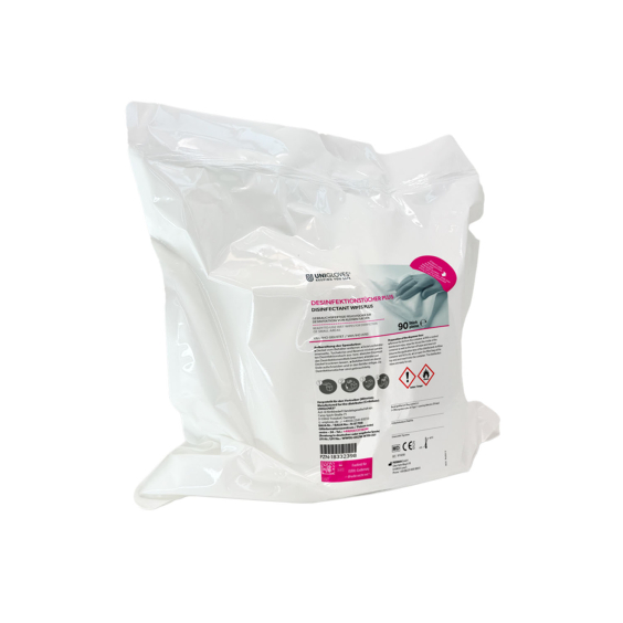 Unigloves Disinfectant Wipes Plus - 90 Pack Refill