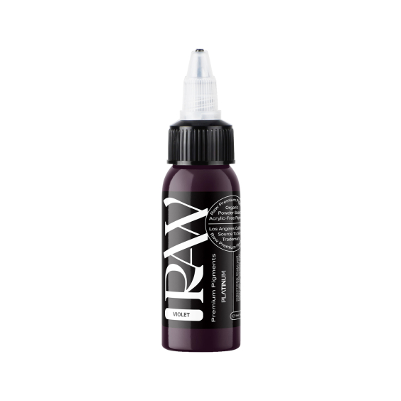 Raw Pigments Platinum - Violet Tattoo Ink - 30ml