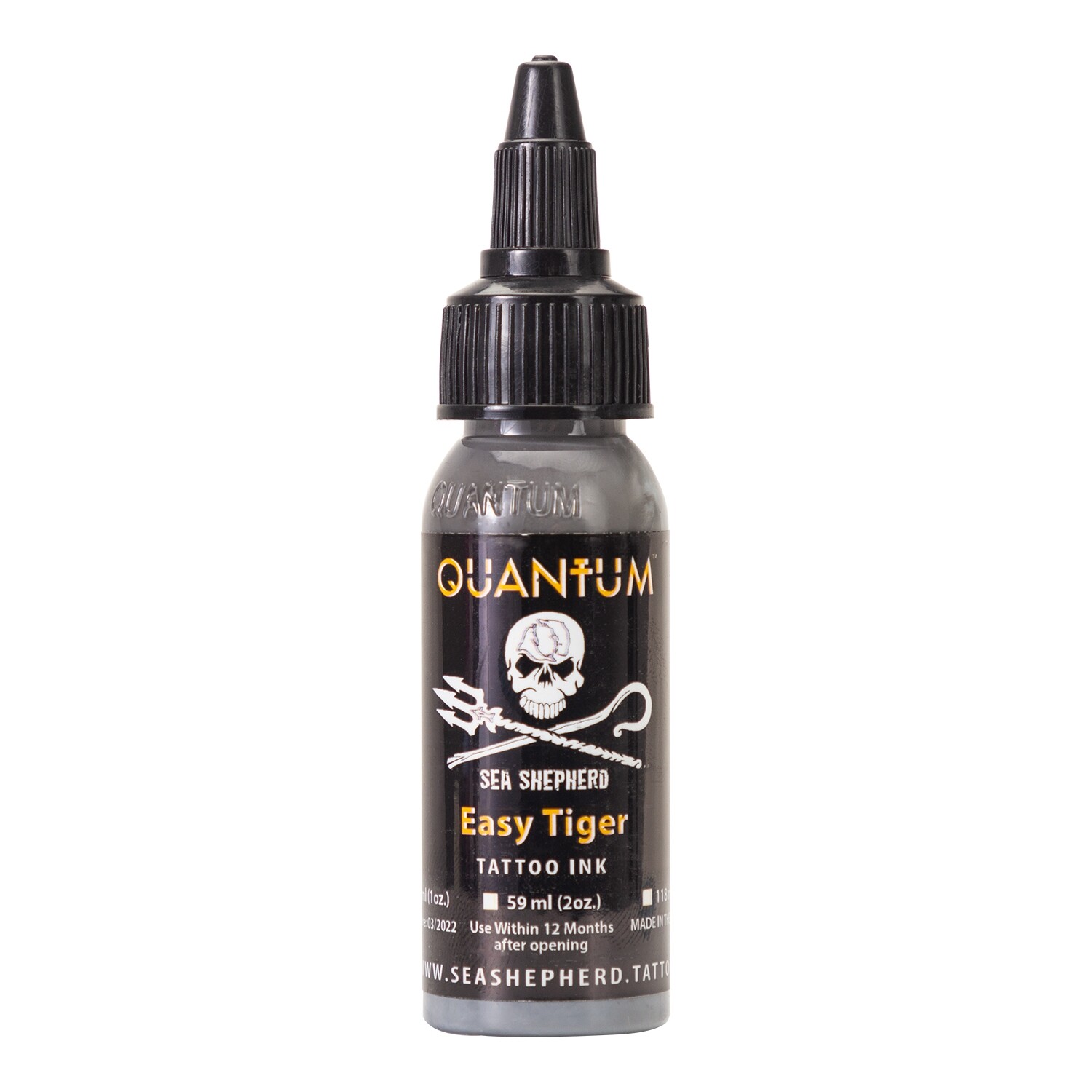 Sea Shepherd Shark Ink Set Easy Tiger 30ml (1oz) Killer Ink Tattoo
